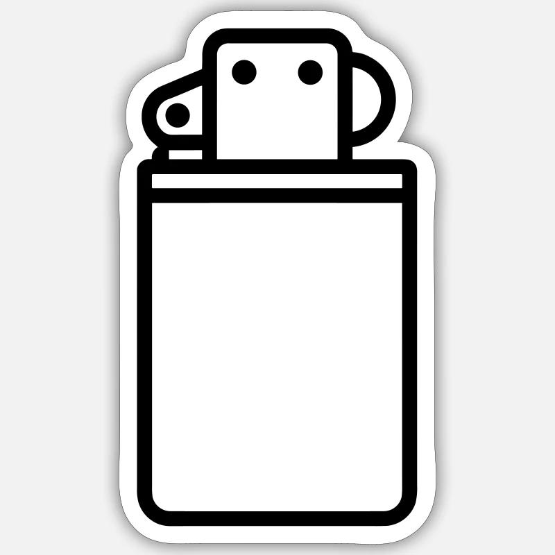 Sticker Größe S (10 x 10 cm) - 