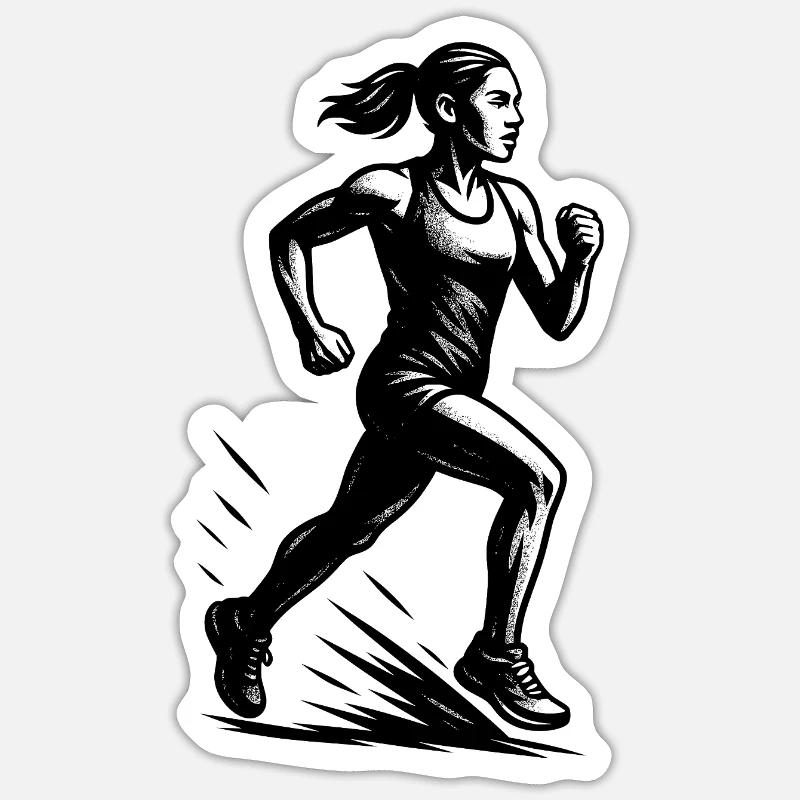 Message clair en cours - Sticker taille S (10 x 10 cm) - blanc mat