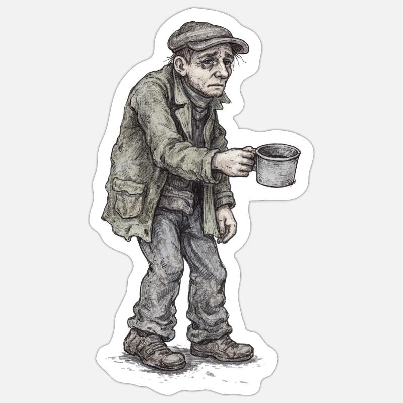 Sticker Größe S (10 x 10 cm) -