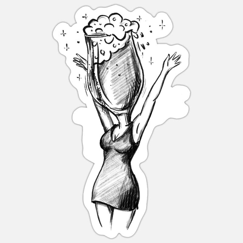 Sticker Größe S (10 x 10 cm) -
