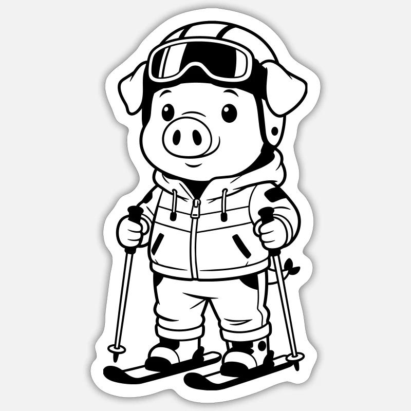 Sticker Größe S (10 x 10 cm) - 