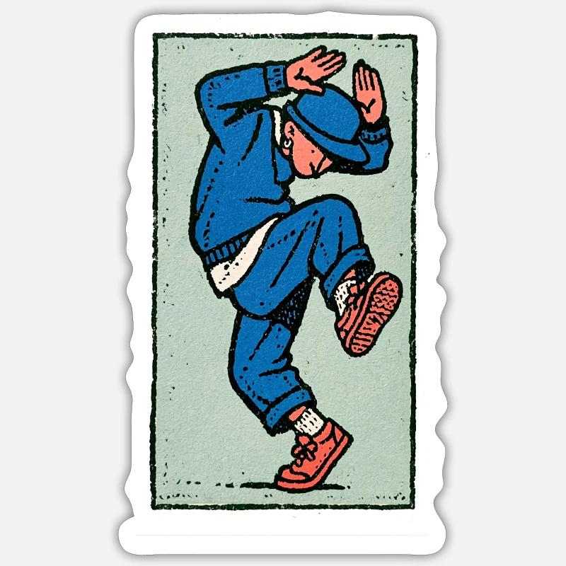 Sticker taille S (10 x 10 cm) - 