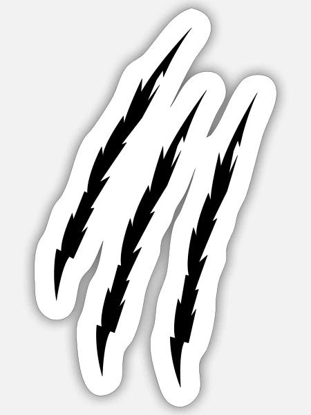  - Sticker taille S (10 x 10 cm) - blanc mat