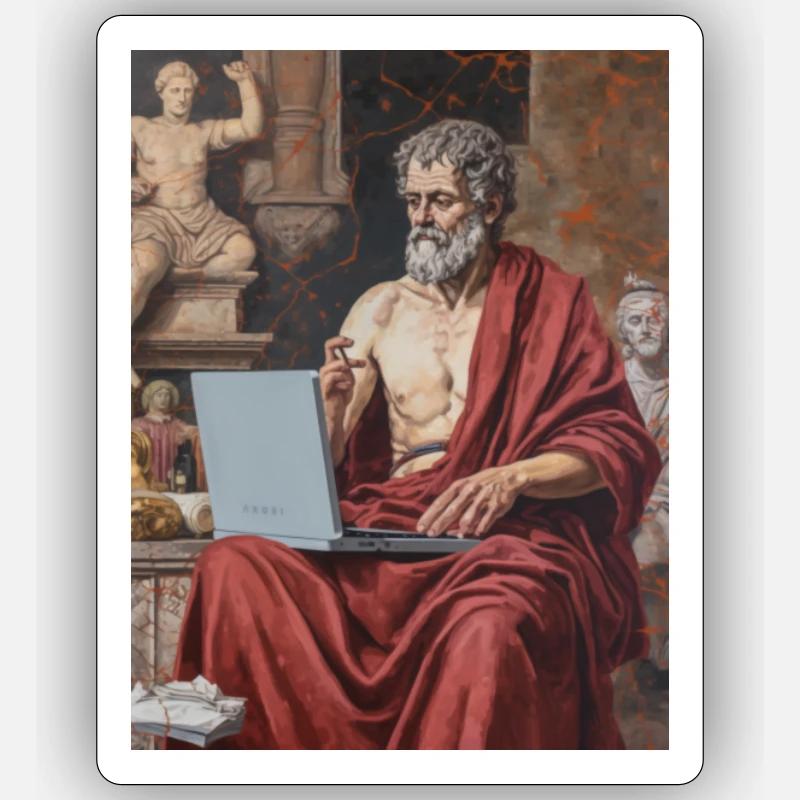 Sticker taille S (10 x 10 cm) - 