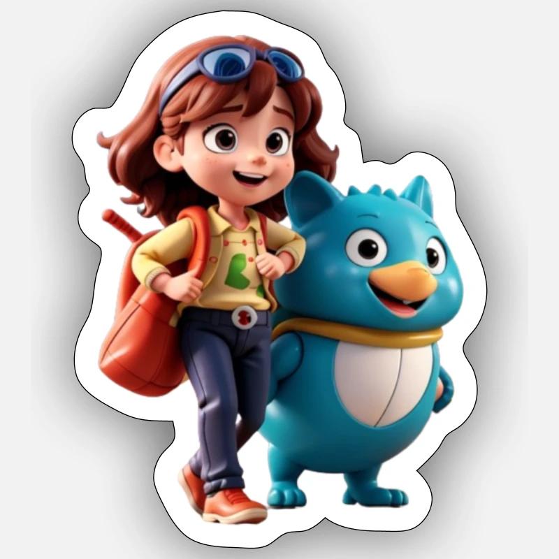 Sticker taille S (10 x 10 cm) - 