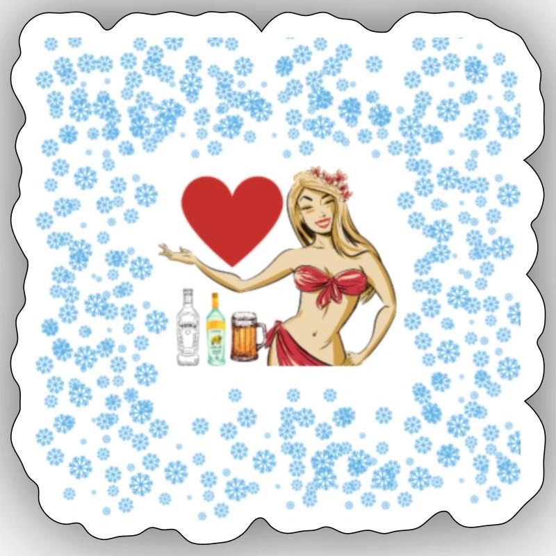 Sticker Größe S (10 x 10 cm) - 