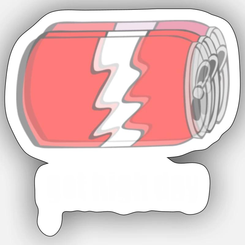 get high day Sticker Größe S (10 x 10 cm)