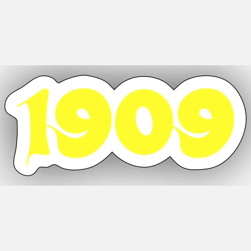 1909 Sticker Größe S (10 x 10 cm)