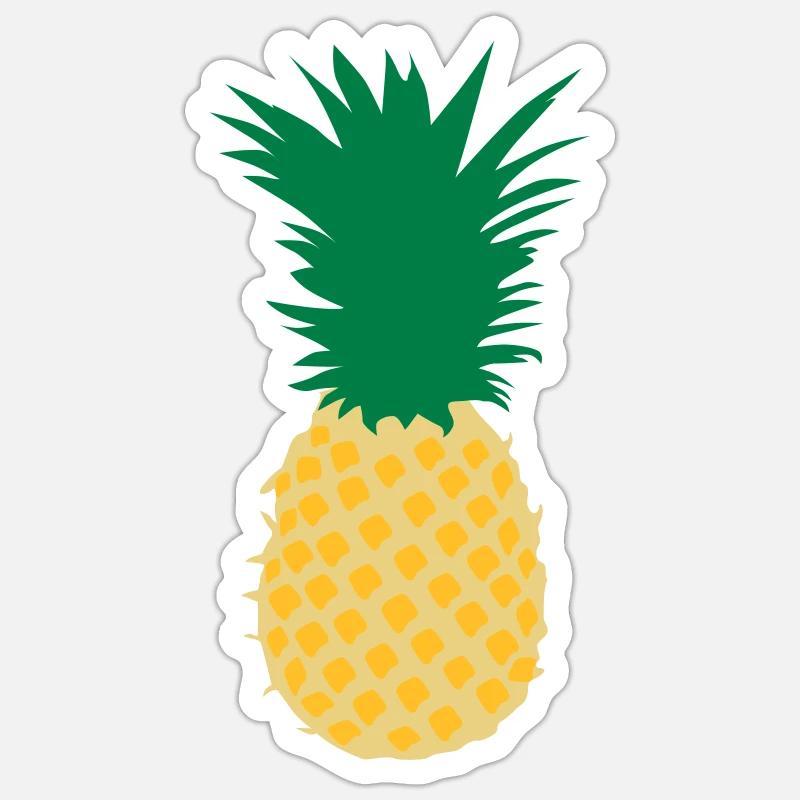 Pineapple Sticker size S (10 x 10 cm)