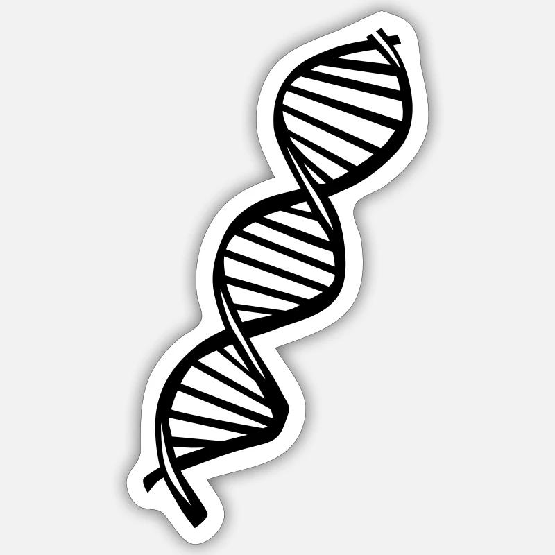 DNA Sticker size S (10 x 10 cm)
