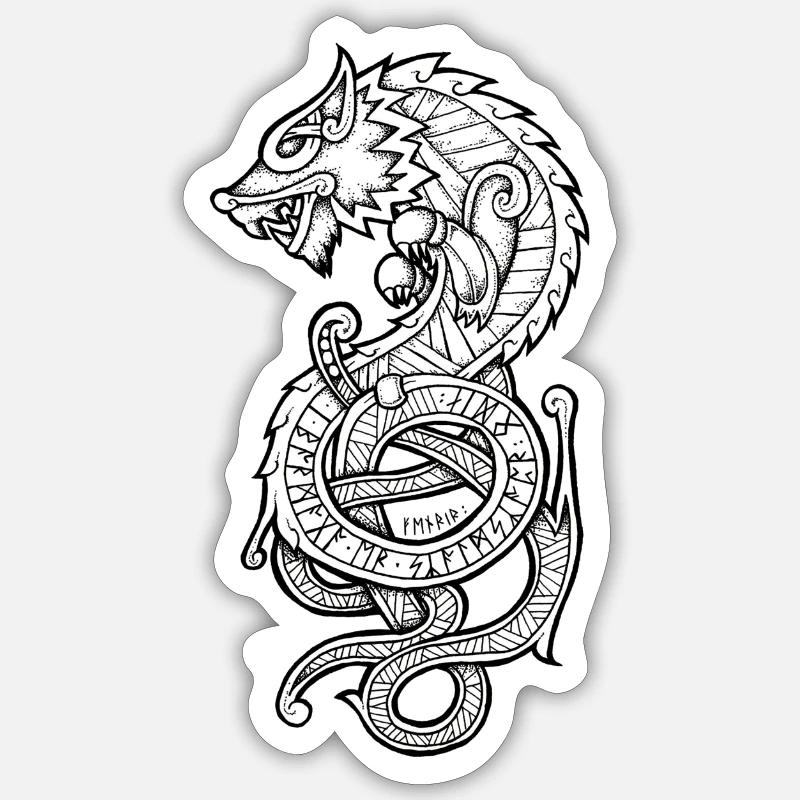 Sticker Größe S (10 x 10 cm) - 
