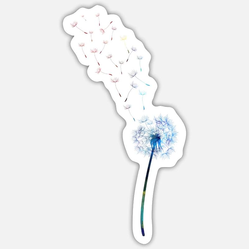 Dandelion, Dandelion, Spring, Spring Sticker size S (10 x 10 cm)