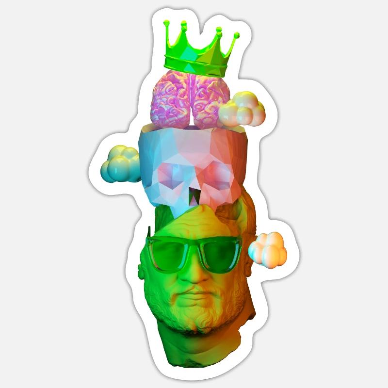 Sticker size S (10 x 10 cm) - 