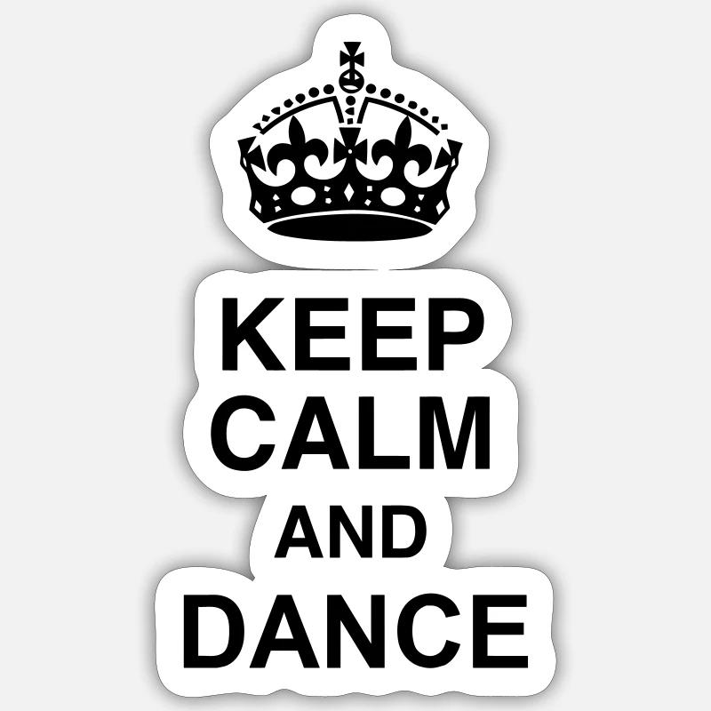 Danse Danseur Danseuse Ballet Opéra Sticker taille S (10 x 10 cm)