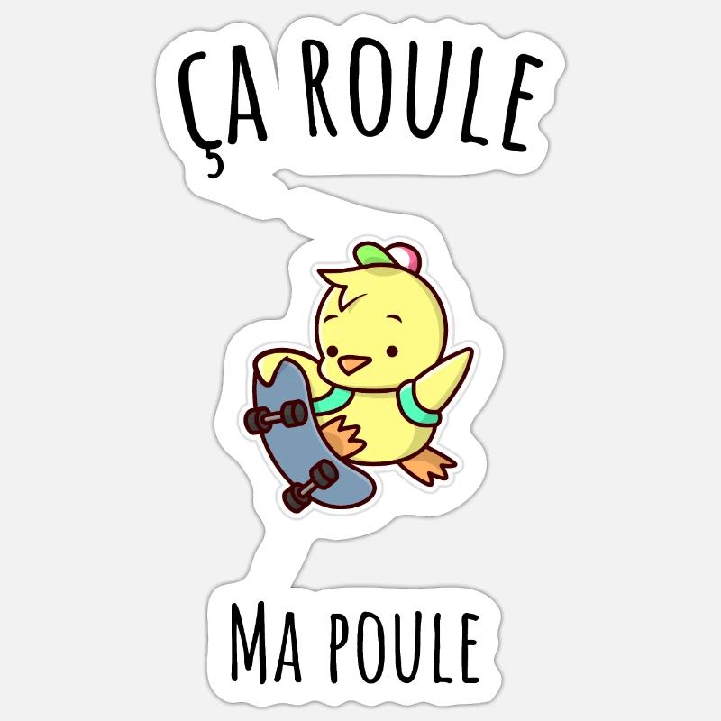 Sticker taille S (10 x 10 cm) - 
