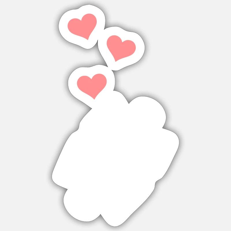 Puzzle - Sticker size S (10 x 10 cm) - white matte