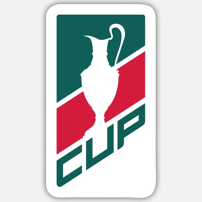 Cup - Sticker size S (10 x 10 cm) - white matte