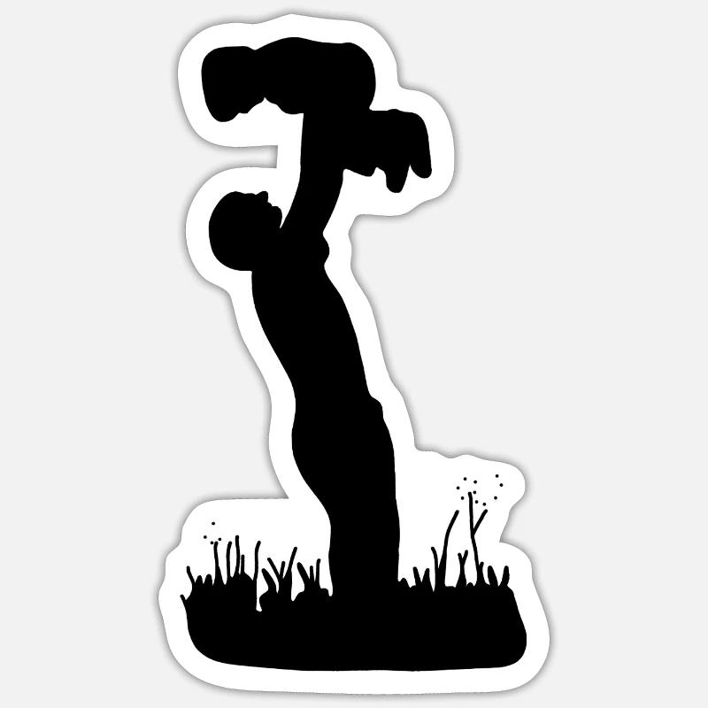 Sticker taille S (10 x 10 cm) - 