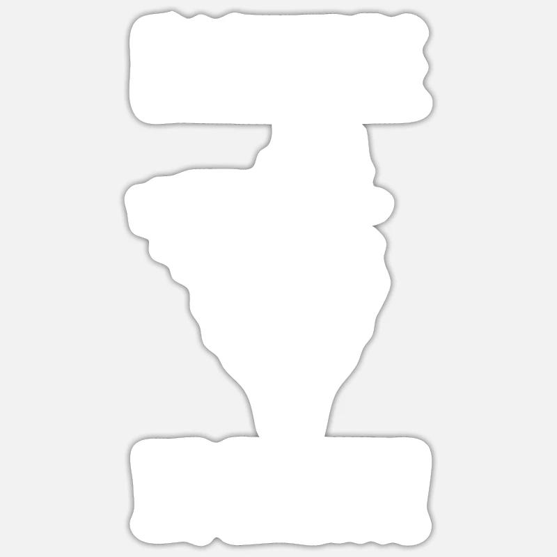 Nachteule im Einsatz Eule Müde Krankenschwester Sticker Größe S (10 x 10 cm)