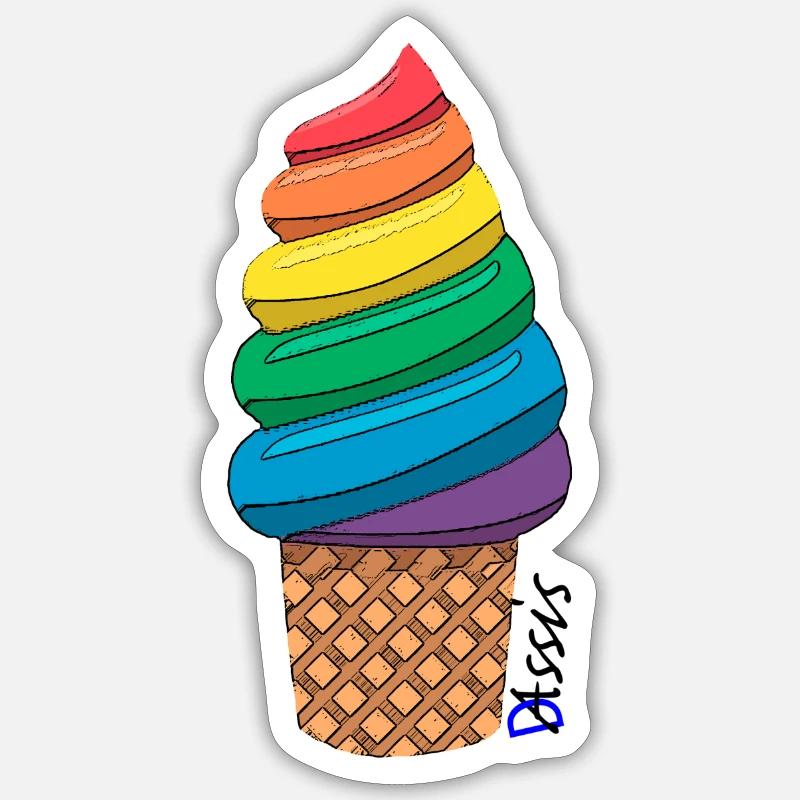 Sticker Größe S (10 x 10 cm) - 