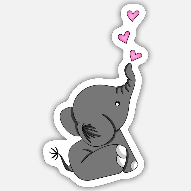 Sticker Größe S (10 x 10 cm) - 