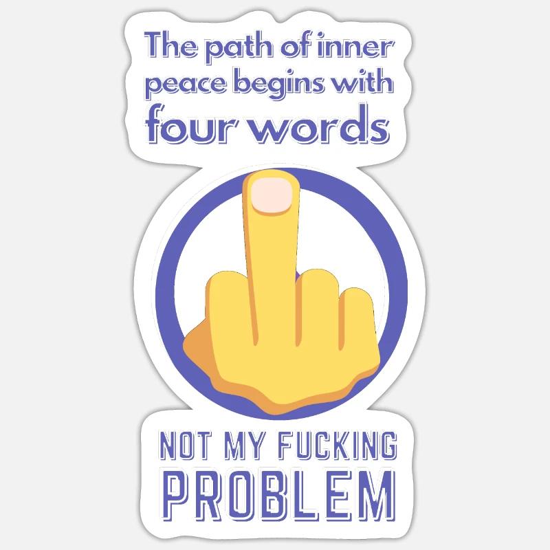 Sticker Größe S (10 x 10 cm) - 