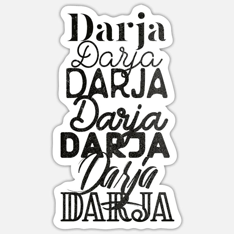 DARYA Sticker taille S (10 x 10 cm)
