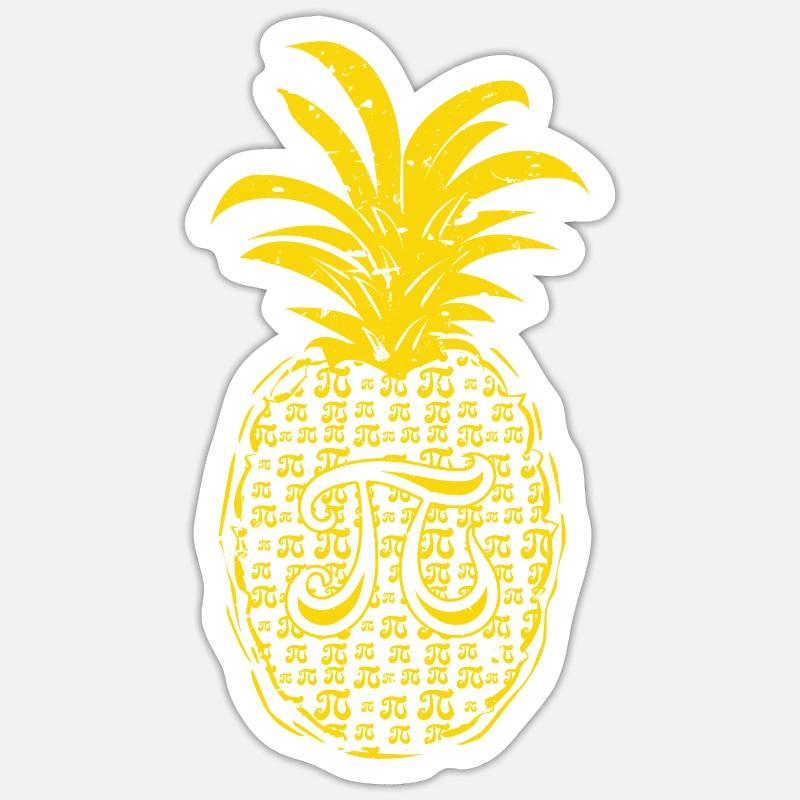 Pineapple Pi Sticker size S (10 x 10 cm)