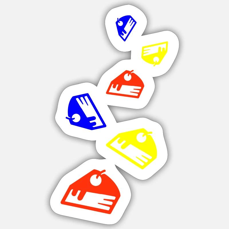 Sticker Größe S (10 x 10 cm) -