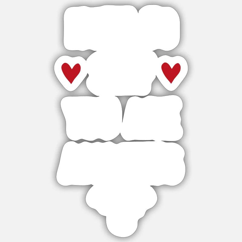Sticker taille S (10 x 10 cm) - 