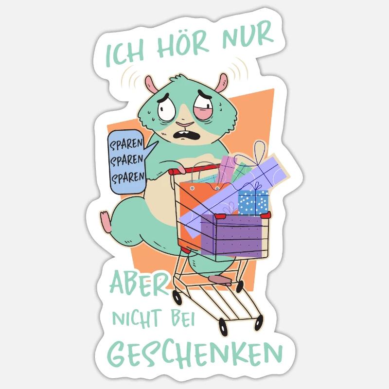 Sticker Größe S (10 x 10 cm) - 
