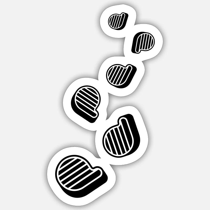 Sticker taille S (10 x 10 cm) - 