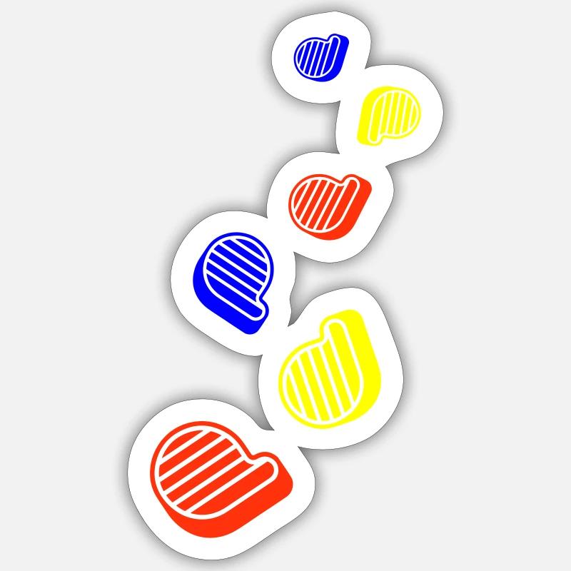 Sticker Größe S (10 x 10 cm) - 