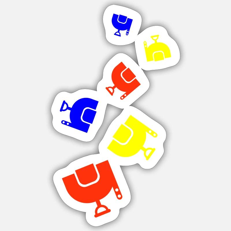 Sticker taille S (10 x 10 cm) - 