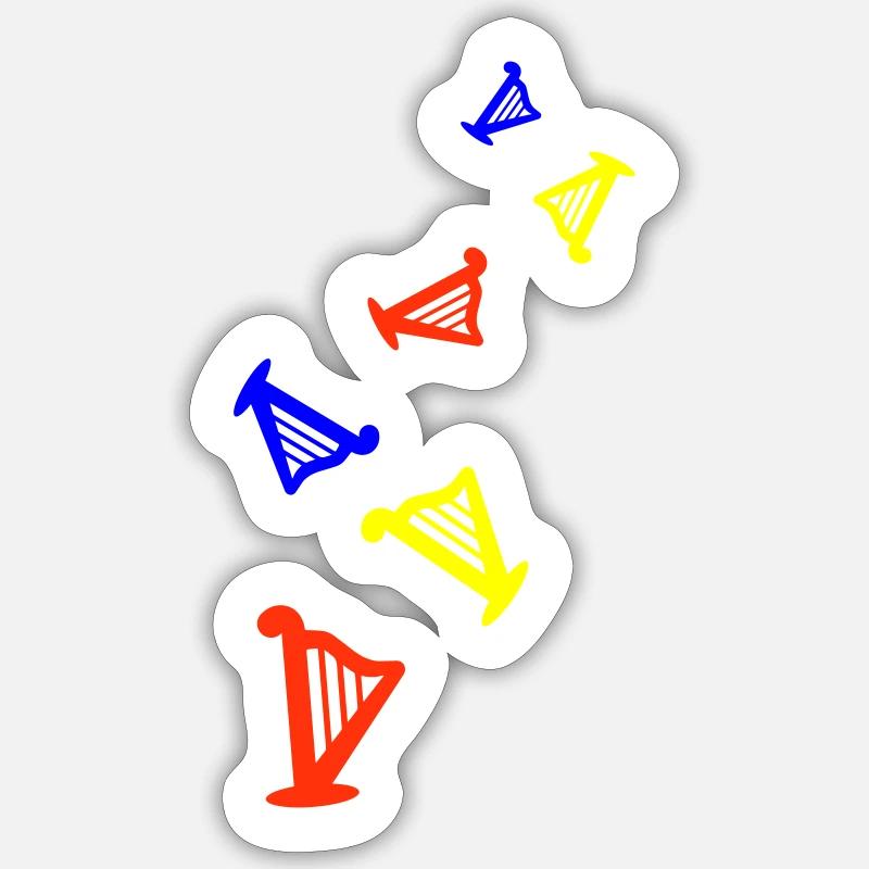 Sticker Größe S (10 x 10 cm) - 