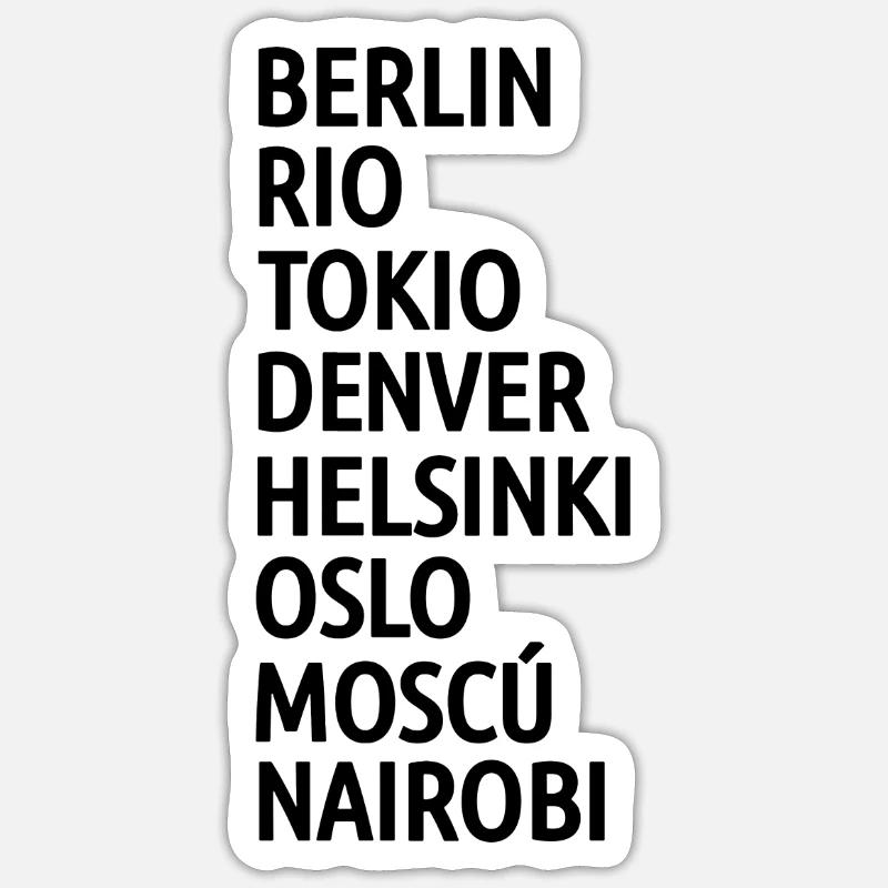 lcsa de papel - Sticker size S (10 x 10 cm) - white matte