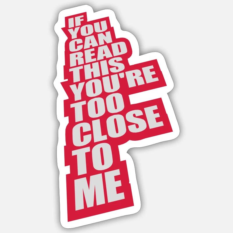 Sticker taille S (10 x 10 cm) - 
