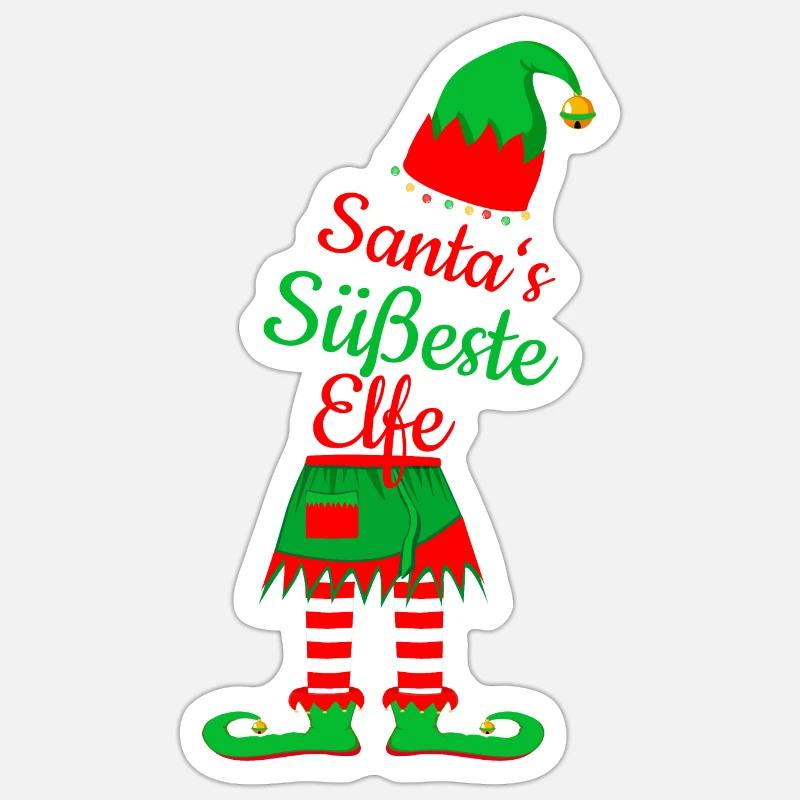 süßeste Elfe Sticker Größe S (10 x 10 cm)