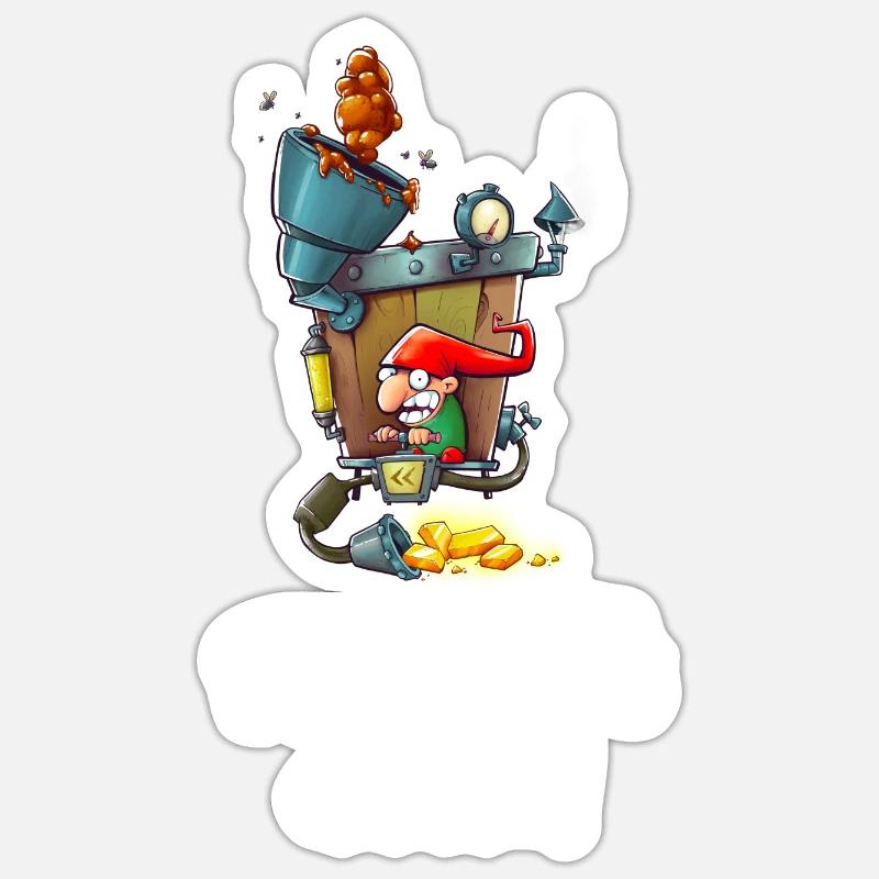 Sticker taille S (10 x 10 cm) - 