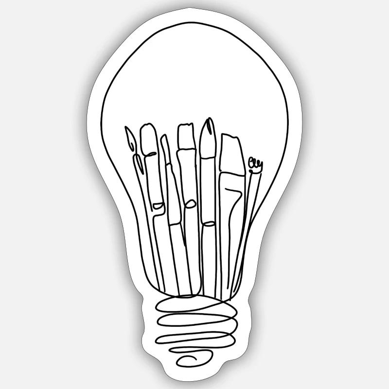 Sticker Größe S (10 x 10 cm) - 