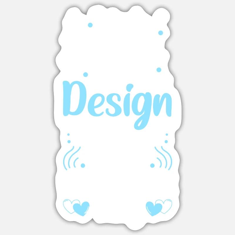 Illustrateur Dessinateur Dessin - Sticker taille S (10 x 10 cm) - blanc mat