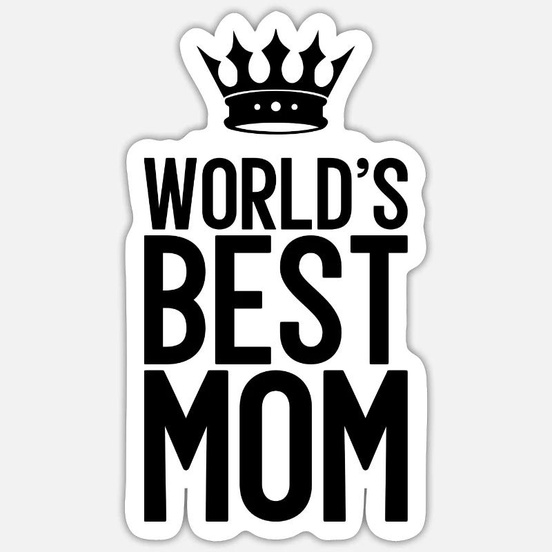 Muttertag Mama Mutterschaft Geschenk Mama Mama Sticker Größe S (10 x 10 cm)