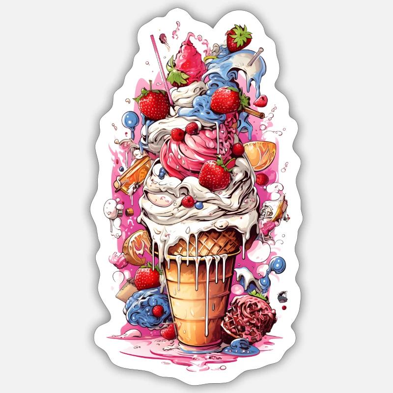 Sticker Größe S (10 x 10 cm) - 