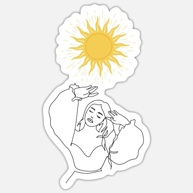 Sticker taille S (10 x 10 cm) - 