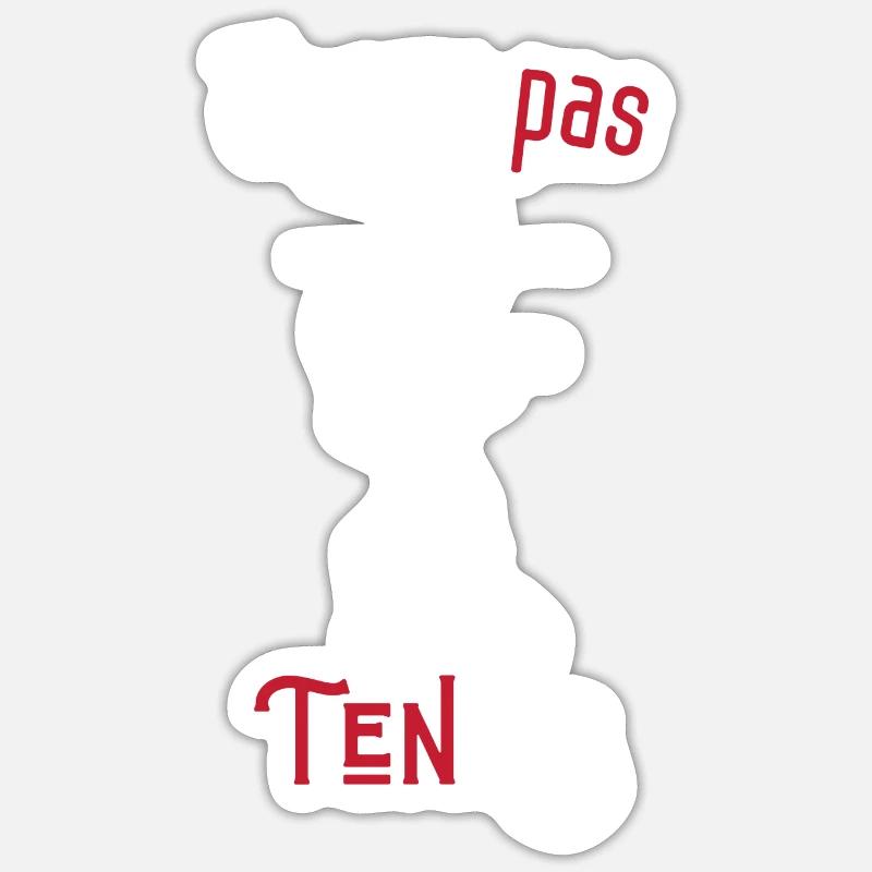 Sticker taille S (10 x 10 cm) -
