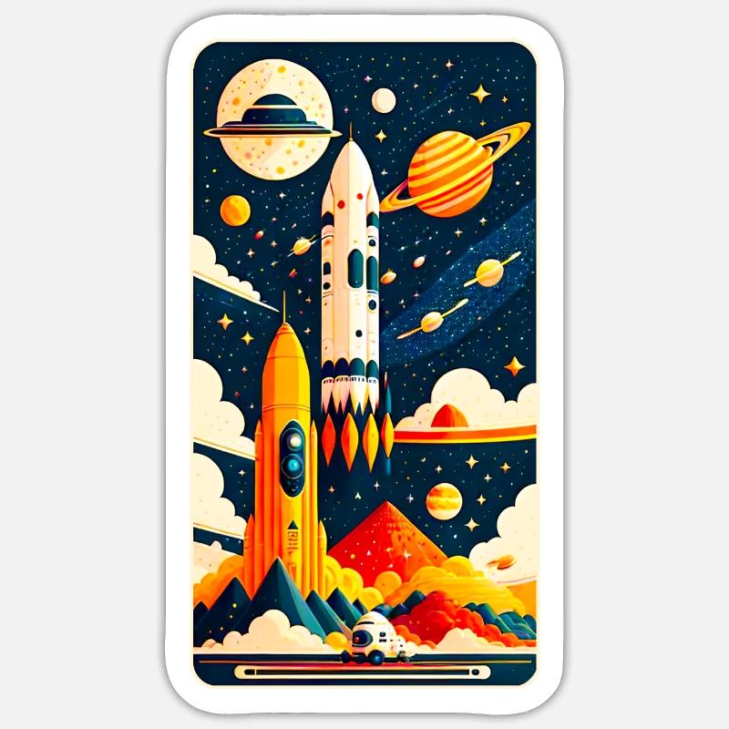 Sticker taille S (10 x 10 cm) - 