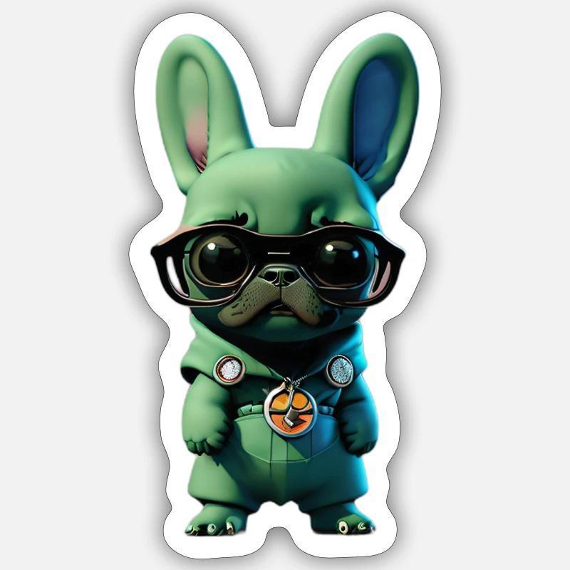 Sticker Größe S (10 x 10 cm) - 