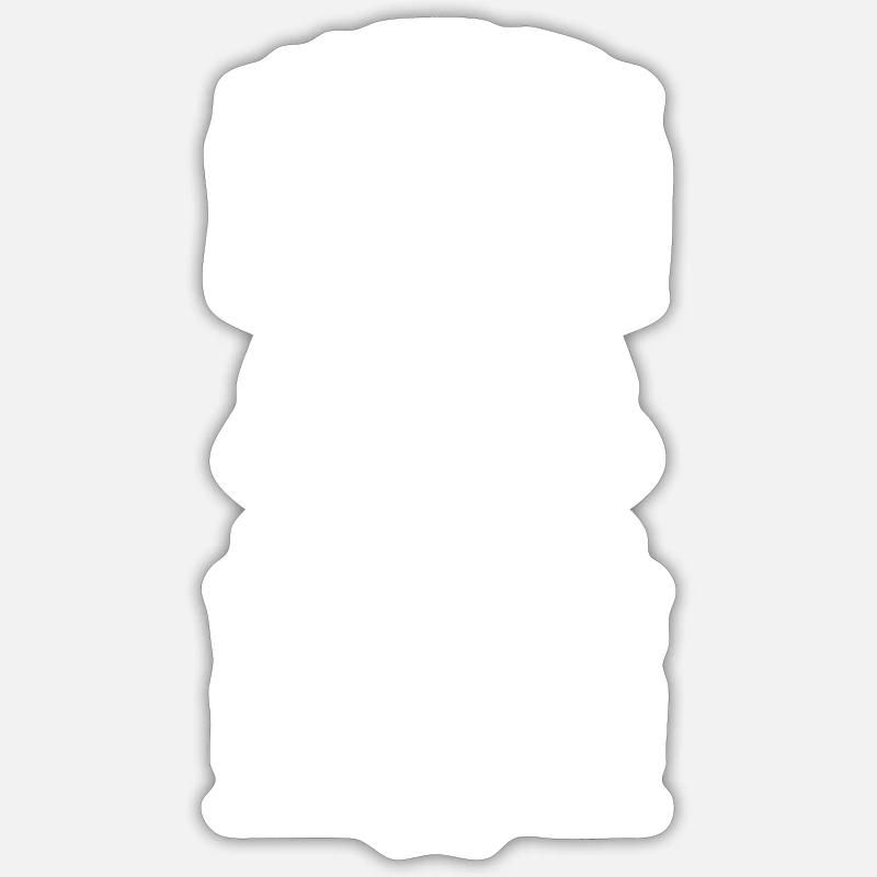 Polizei Uniform Jagd Sticker Größe S (10 x 10 cm)