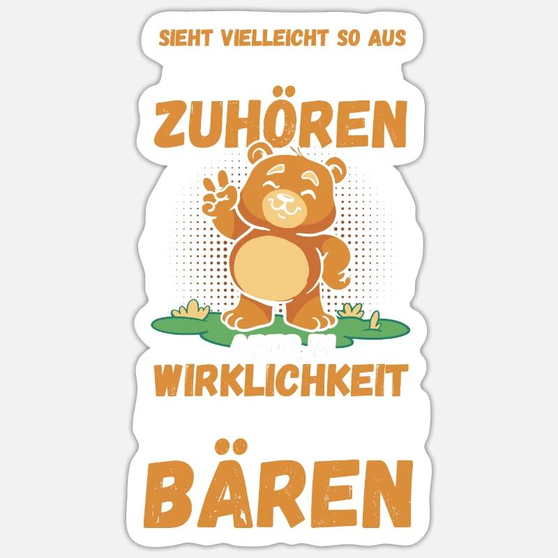 Sticker Größe S (10 x 10 cm) - 