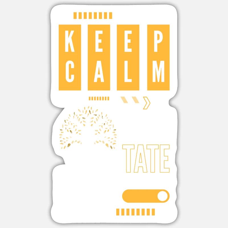 Méditation Zen Méditation Illumination - Sticker taille S (10 x 10 cm) - blanc mat